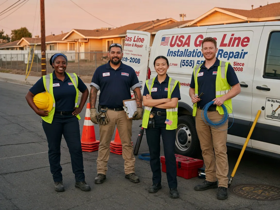 Gas Line Installation company in Washington, CA